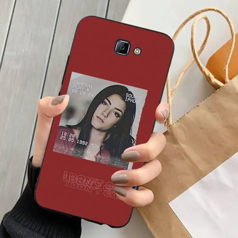 

YNDFCNB Charli Damelio Phone Case for Samsung J4 6 7 2 5 8plus prime core 2017 2018 pro