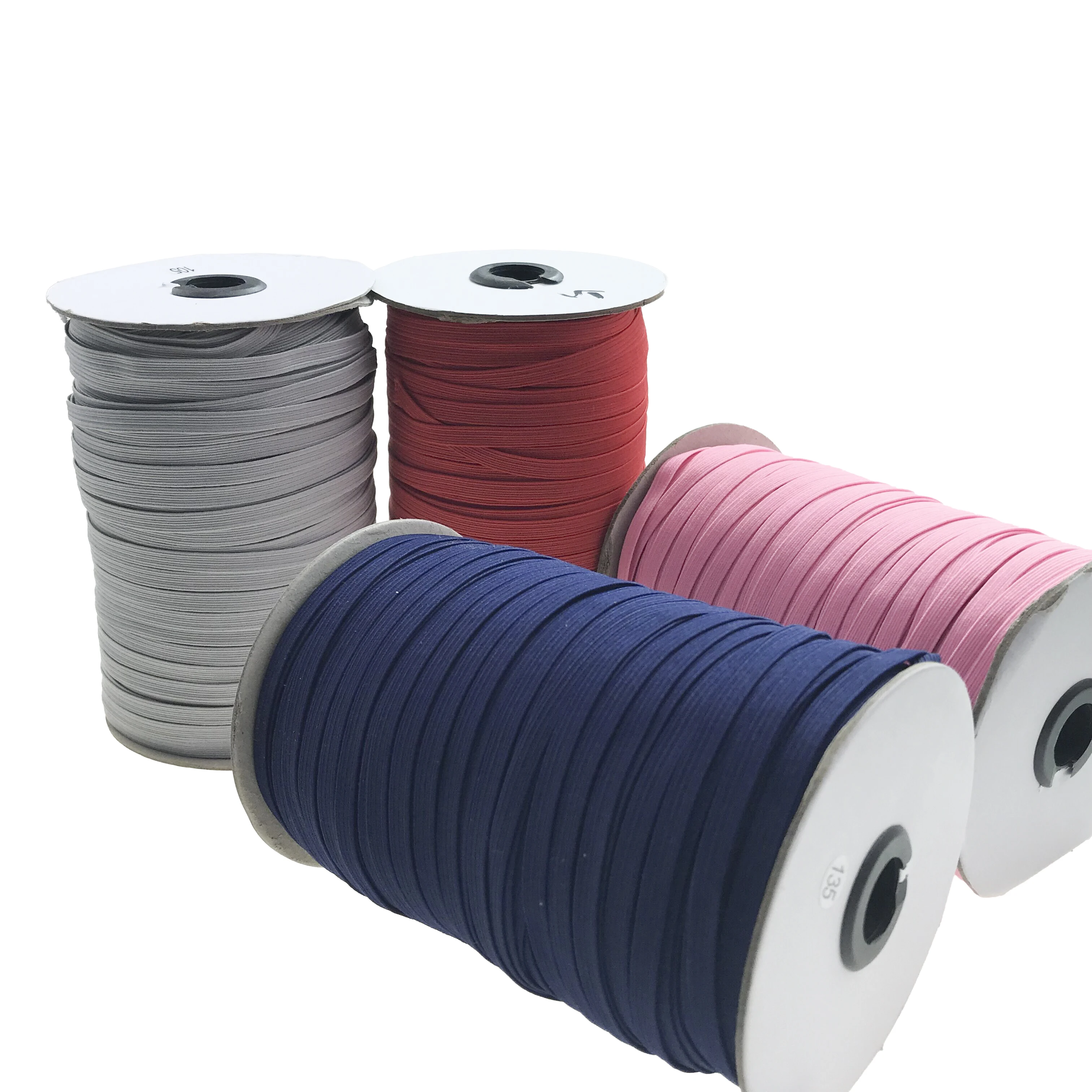 6 мм 3 Красочные обтягивающие эластичные Фиат резиновые ленты для линии DIY Швейные