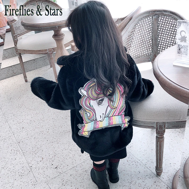 Зимнее теплое плотное пальто для девочек детская куртка Детское Брендовая