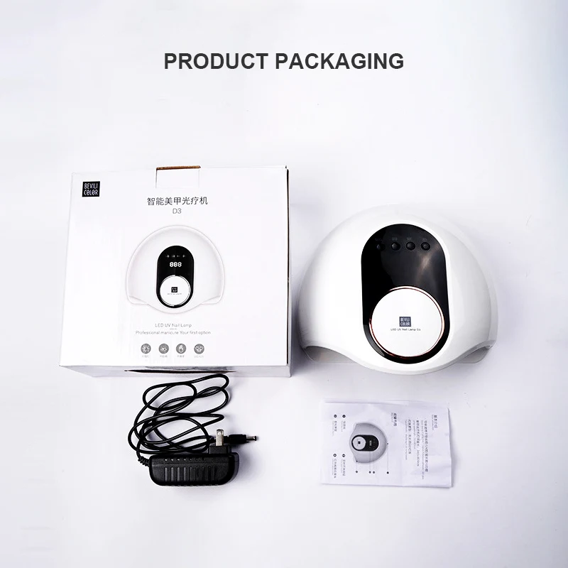 

130W LED UV Nail Lamp Nail Dryer 42 LED Professional For Drying Gel Polish 30/60/90/120s Timer Auto Sensor Manicure Art Machine