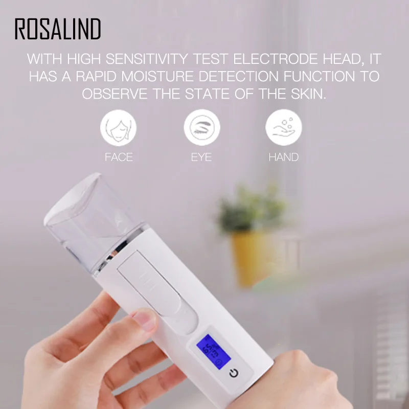 ROSALIND спа пароварка для лица нано распылитель тумана увлажняющий уход за кожей