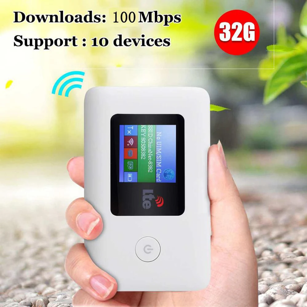 YIZLOAO роутер 3G/4G мини точка доступа Мобильная карманный/мини/беспроводной/сетевой