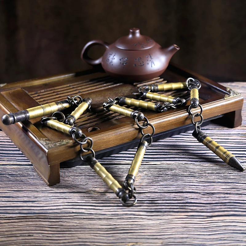 Плетка из чистой меди кнут с 9 секциями для фитнеса и боевых искусств взрослых