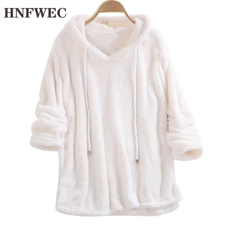 Новый женский топ зимний Повседневный пушистый Однотонный свитер с длинным