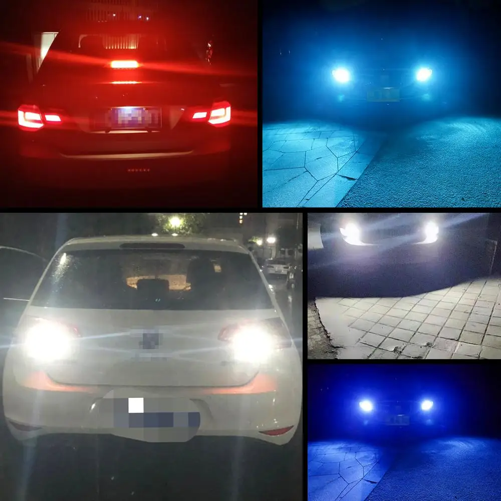 Светодиодный фонарь BA15S P21W 2 шт. светодиодный BAU15S PY21W 1156 BAY15D PY21/5 Вт светильник 40SMD