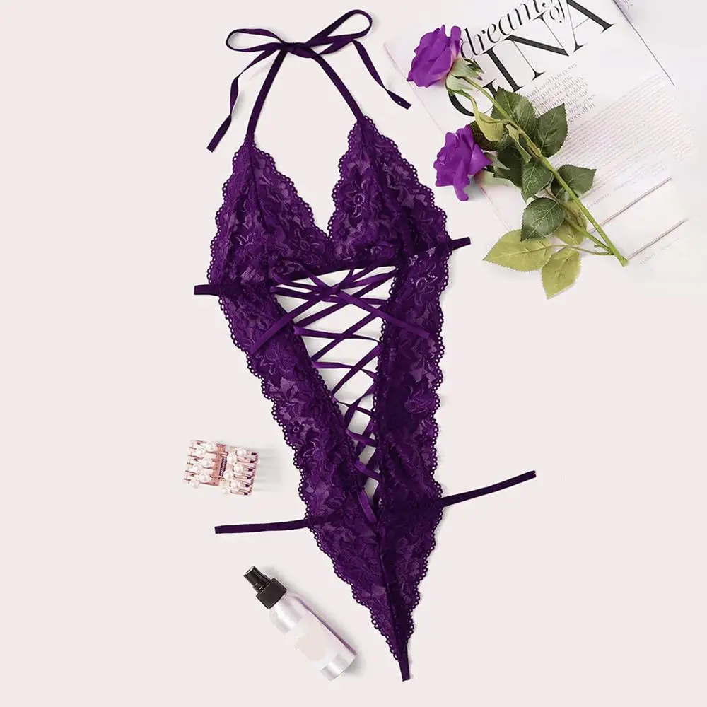 Женское нижнее белье с кружевами sostenes de mujer цельное глубоким v образным вырезом и