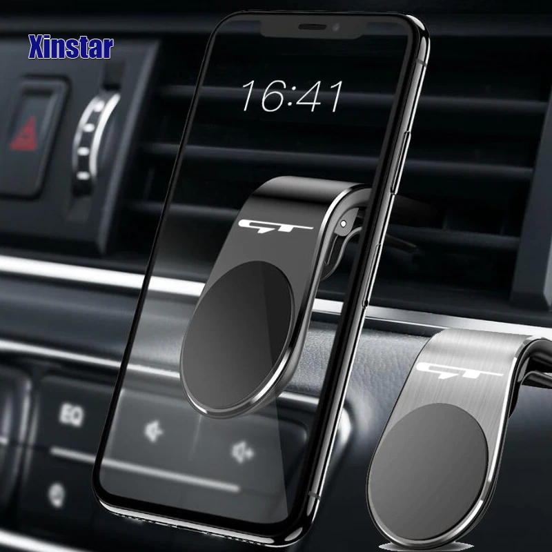 

GT GTline Car Phone Holder Sticker Car Styling Automobile Accessories For Kia RioXline SportageR Stinger Venga Ceed Soul SORENTO