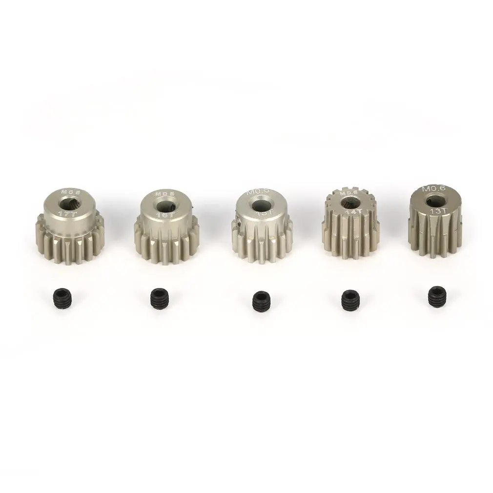 

Hight Quality Aluminum 7075 48DP 3.175mm 16T 17T 18T 19T 20T Pinion Motor Gear for 1/10 RC Car Brushed Brushless Motor
