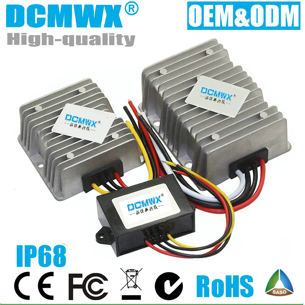 

DC 12V to 15V step-up power converter car Battery or switching power supply boost input 9V-14V output 15V Constant voltage DC