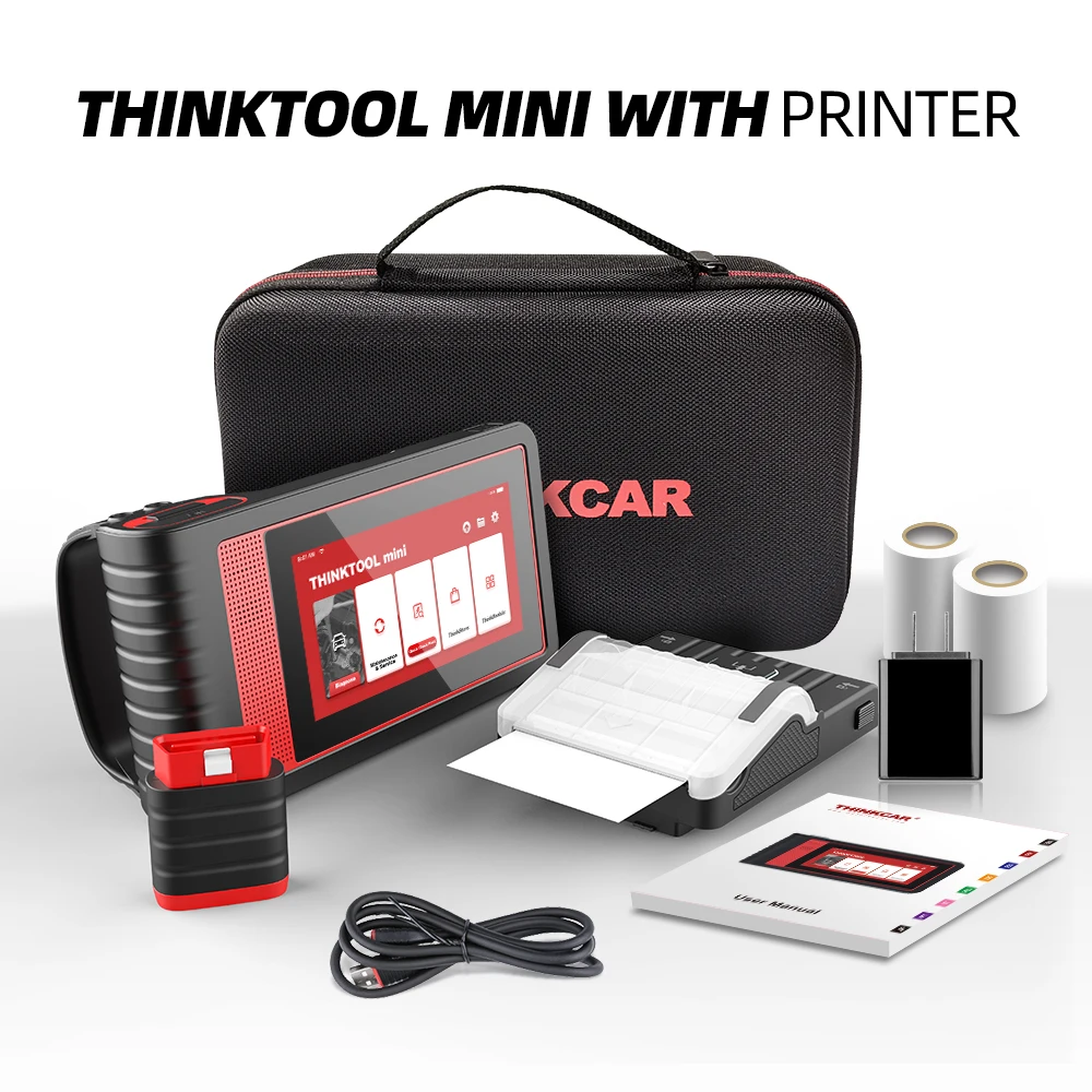 

THINKCAR Thinktool мини-сканер OBD2, профессиональный полный диагностический сканер системы, активное тестирование, Автомобильный сканер, кодировани...