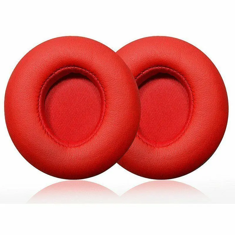 Wired Red 1 пара беспроводные/Проводные сменные амбушюры мягкая губка для Beats By Dre Solo 2 Solo 3 Аксессуары для наушников амбушюры - Цвет: Wired Red