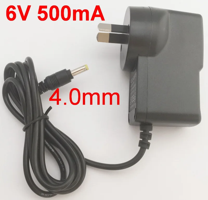 1 шт 6V 0.5A 500MA AC DC Питание адаптер Зарядное устройство для OMRON I-C10 M4-I M2 M3 M5-I M7 M10 M6 M6W крови Давление монитор