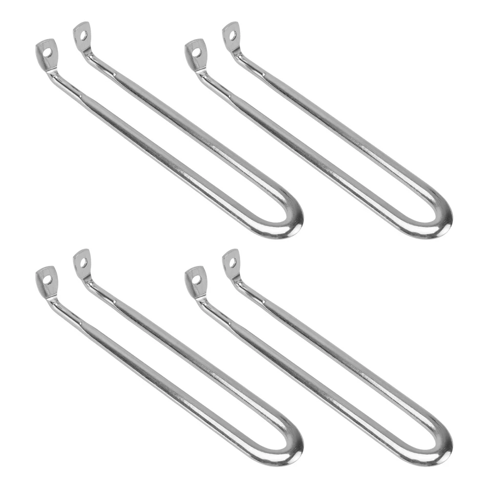 

4Pcs Heat Resistant Pot Handles Universal Practical Fry Pan Handles (Silver)