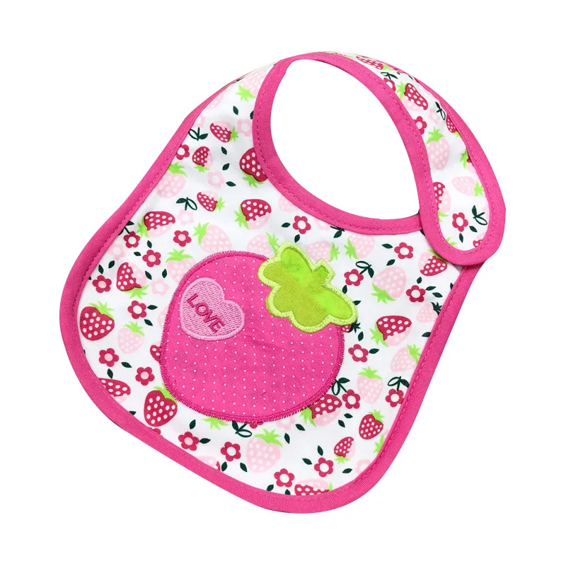 

Baby Bibs Style 39-71 Cotton Cartoon Water Towel Three Layer Waterproof Infant Products