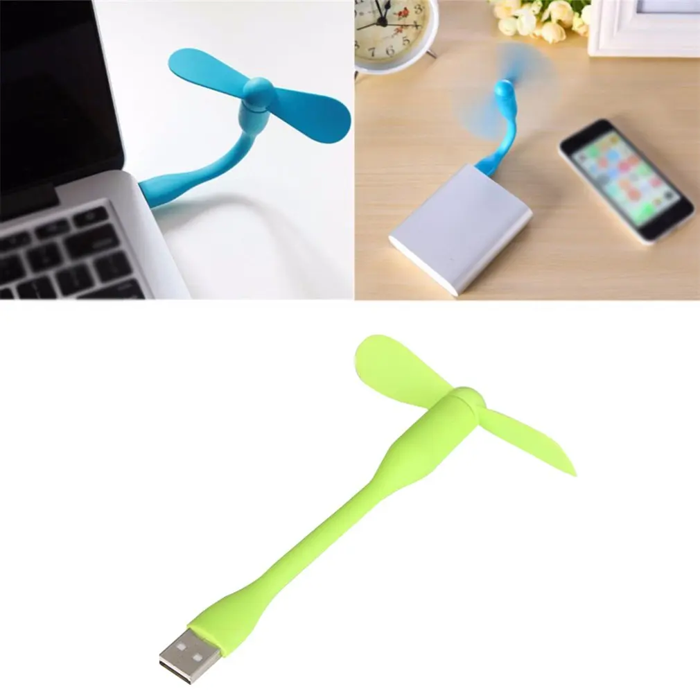 

Flexible Mini USB Fan Portable Detachable Cooling Fan for PC USB Devices Mini Handheld USB Fan