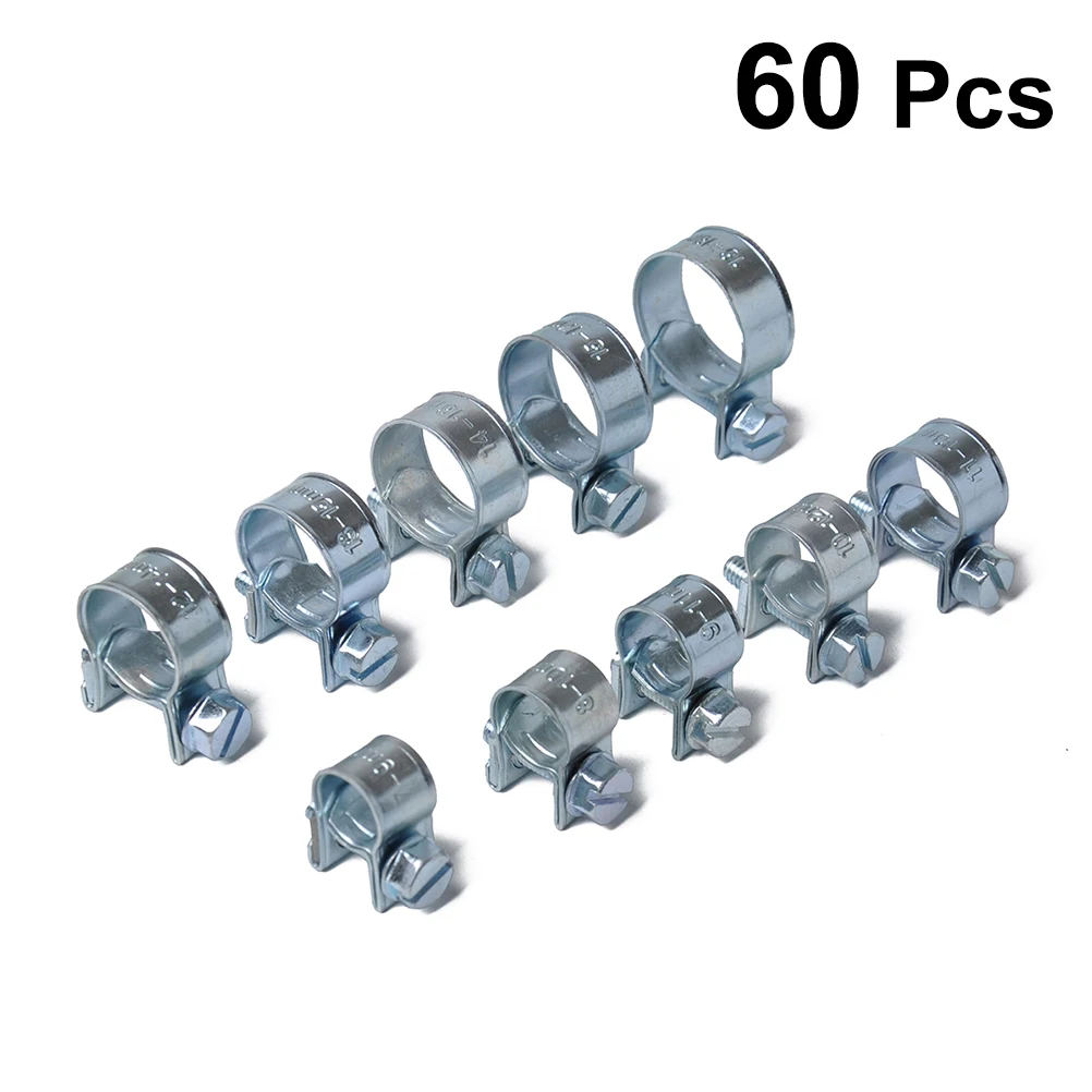 60 шт. 10 Технические Характеристики регулируемый червячный хомут для шланга