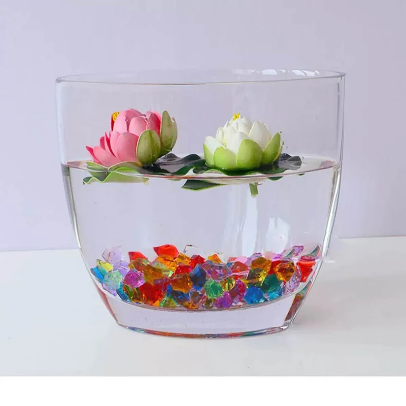 Искусственный цвет рок акриловый кристалл цветной камень пластиковый