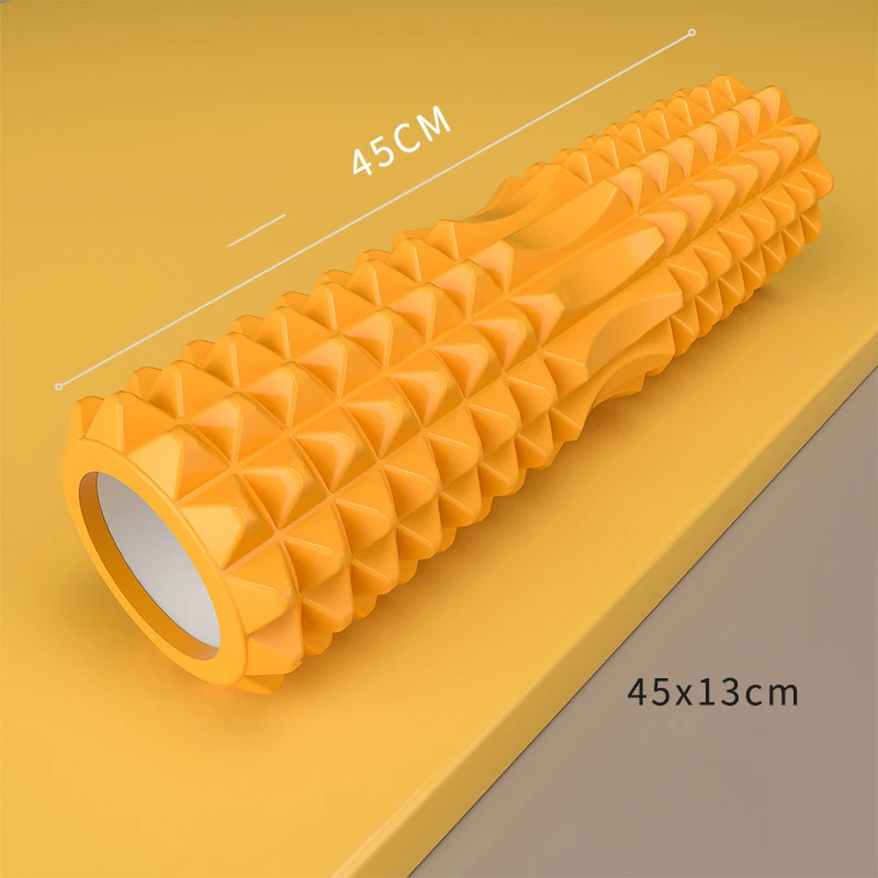 

45*13cm Yoga Column For Women Pilates Myofascial Release Foam Roller Gym Fitness Muscle Massage Roller Exercise Back Muscle Roll