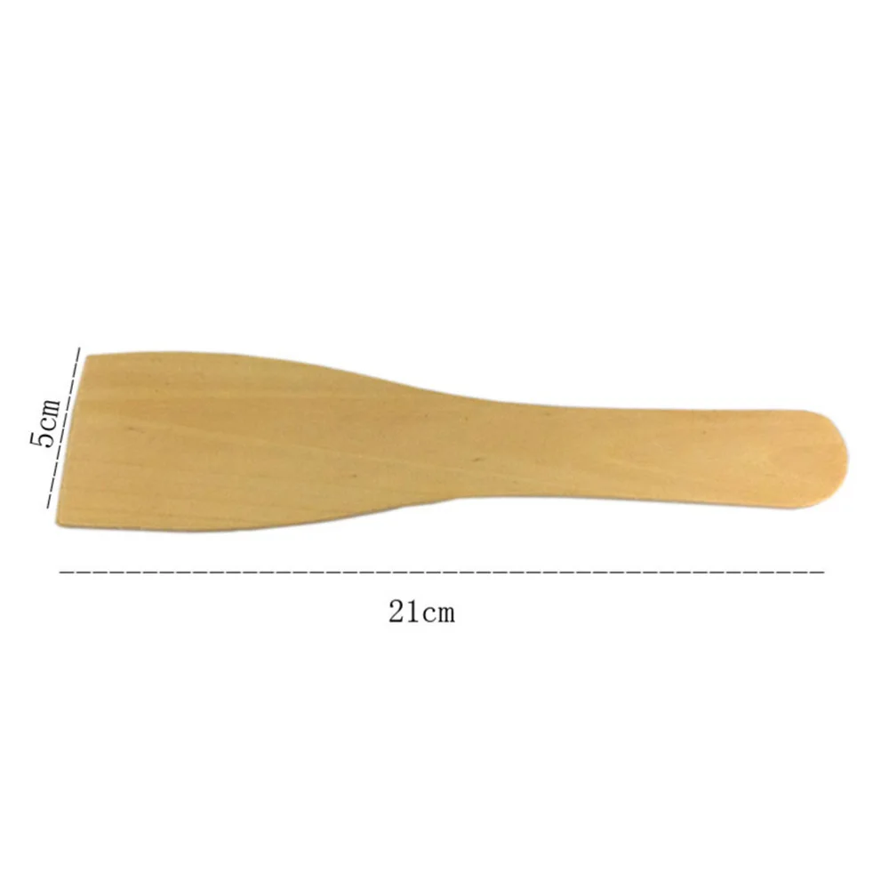 

Cooking Shovel Kitchen Utensils 6pcs Non-stick Wooden Spatula Small Wood Turner Cooking Shovel Kitchen Utensils