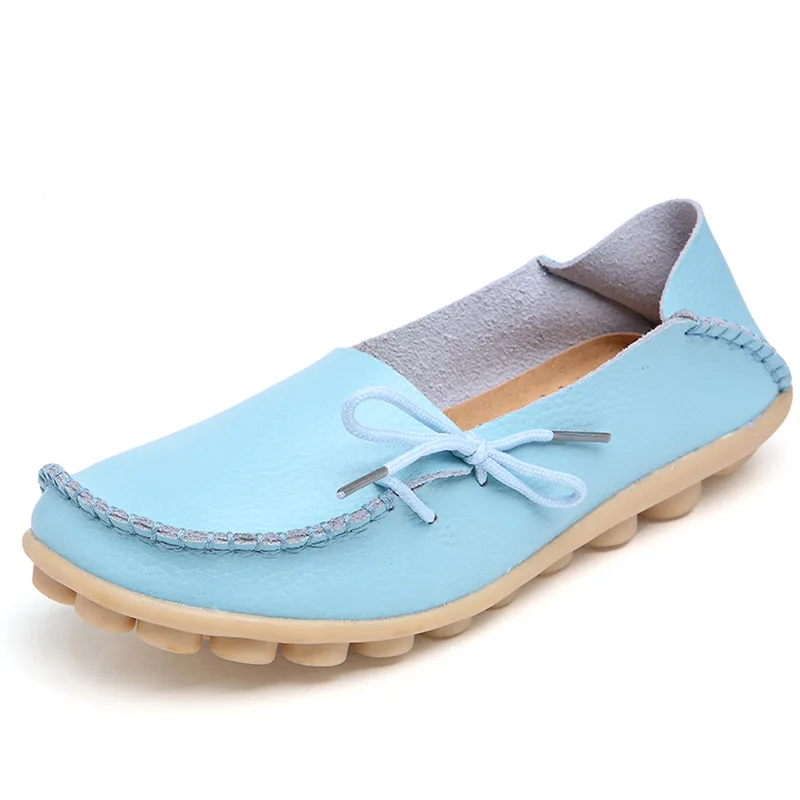Женская обувь из натуральной кожи Мокасины Лоферы для мам Мягкая отдыха на