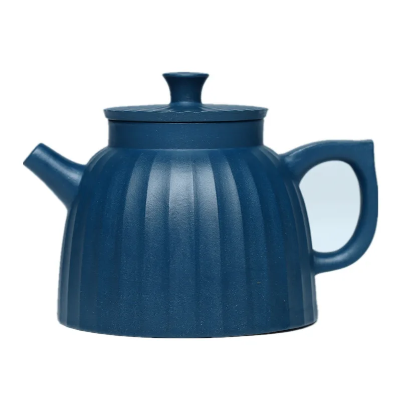

Yixing Zisha teapot, a famous fine product, Tianqing clay grain Golden Bell pot, handmade teapot and tea set