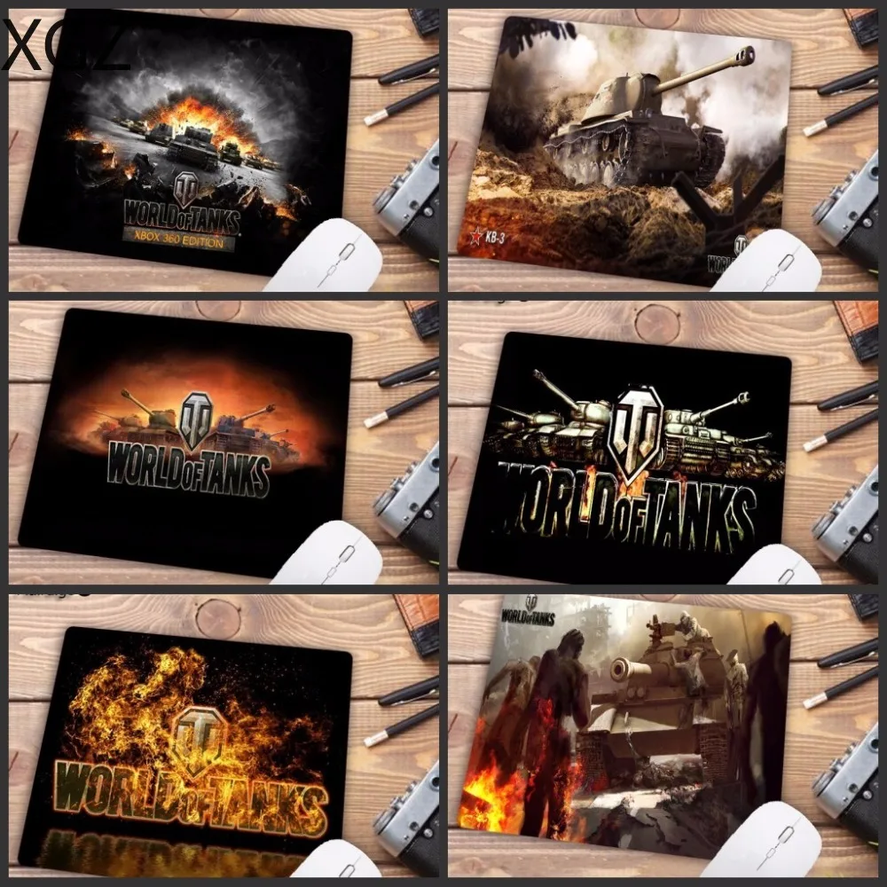 XGZ Big Promotion Laptop Mouse Pad The World of Tanks Style Design Large Gaming Gamer Anti-slip Rubber Mat Size 180X220X2MM | Компьютеры и