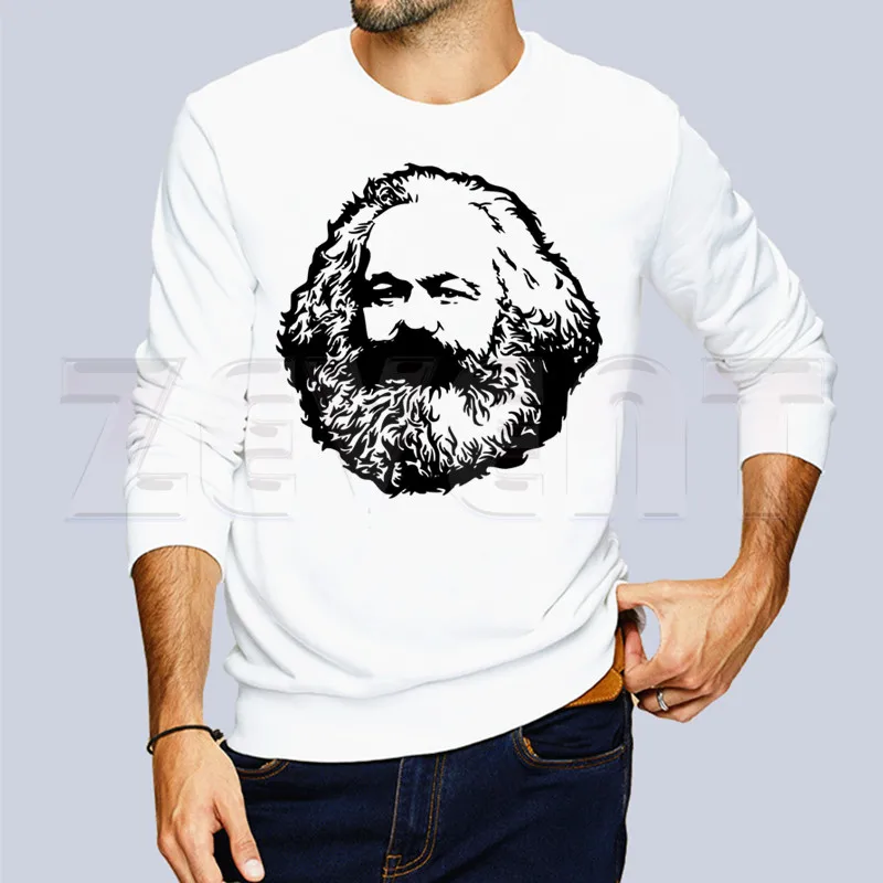 MARXISM коммунизма CCCP Карл Маркс хип хоп Музыка модный дизайн толстовки с длинными