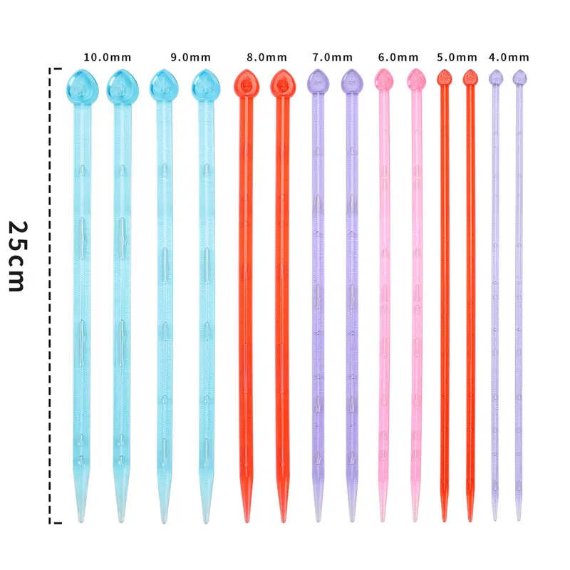 Набор спиц для вязания 14 шт./компл.|Вязание| |