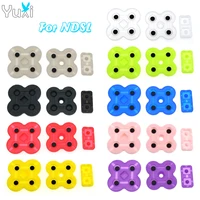 yuxi conductive rubber button pad 3 in 1 replacement part for nintend ds lite for ndsl silicone buttons