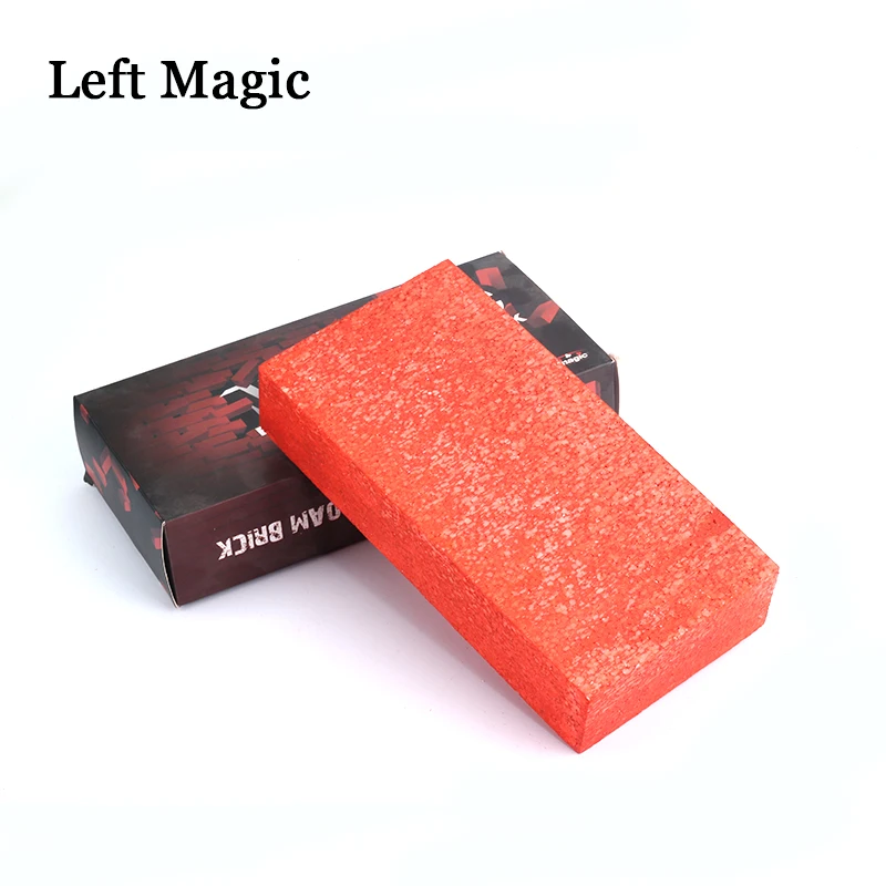 Sponge Foam Brick Magic Tricks Appear From Empty Hand Funny Disappear Simulation Device Props Stage | Игрушки и хобби