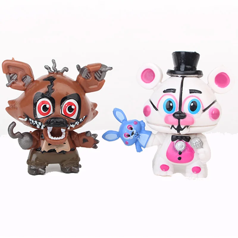 FNAF кошмар эннард цирк детские фигурки из игры Фредди ПВХ игровые Бонни Фокси Чика