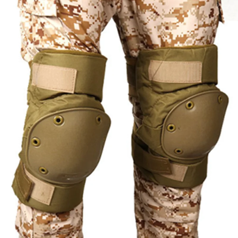 

Outdoor Battle Sport Training Special Protective Equipment CS Sporting Goods Tactical Military Fan Knee Elbow Four Piece Suit