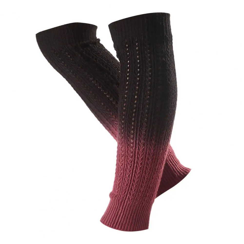 

1 Pair Foot Sleeves Soft Flexible Imitated Cashmere Men Women Compression Sleeve for Workout