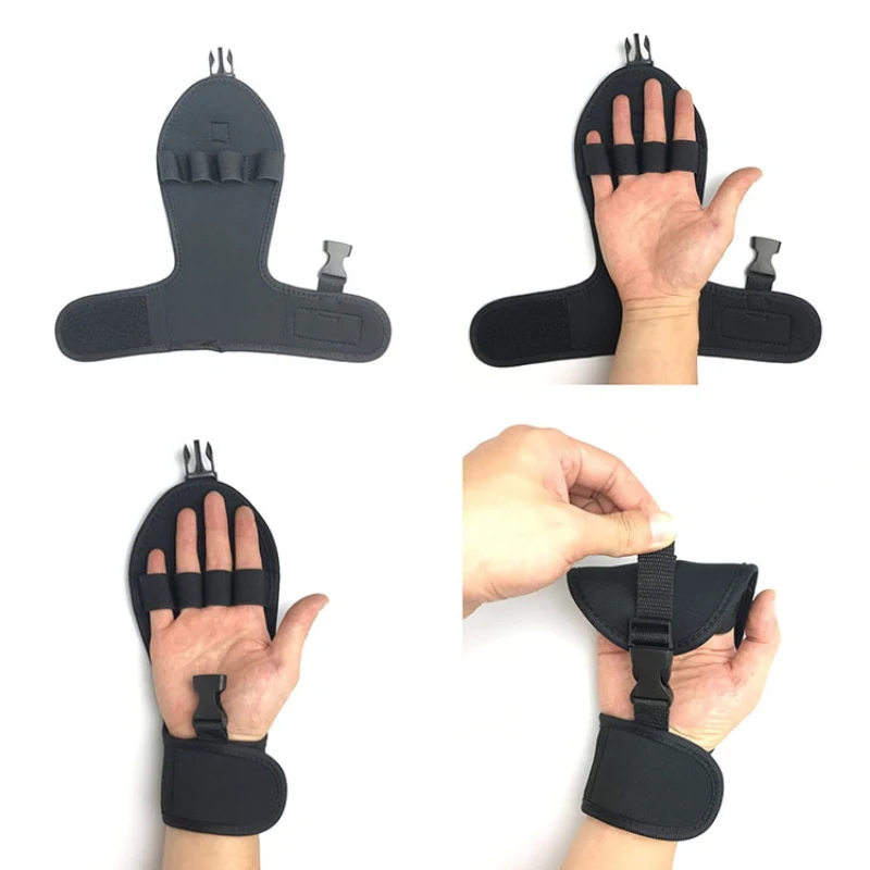 

Auxiliary Fixed Gloves Hand Wrist Finger Splint Brace Finger Grip Strengthener For Stroke Hemiplegia Patient Rehabilitation 1PC