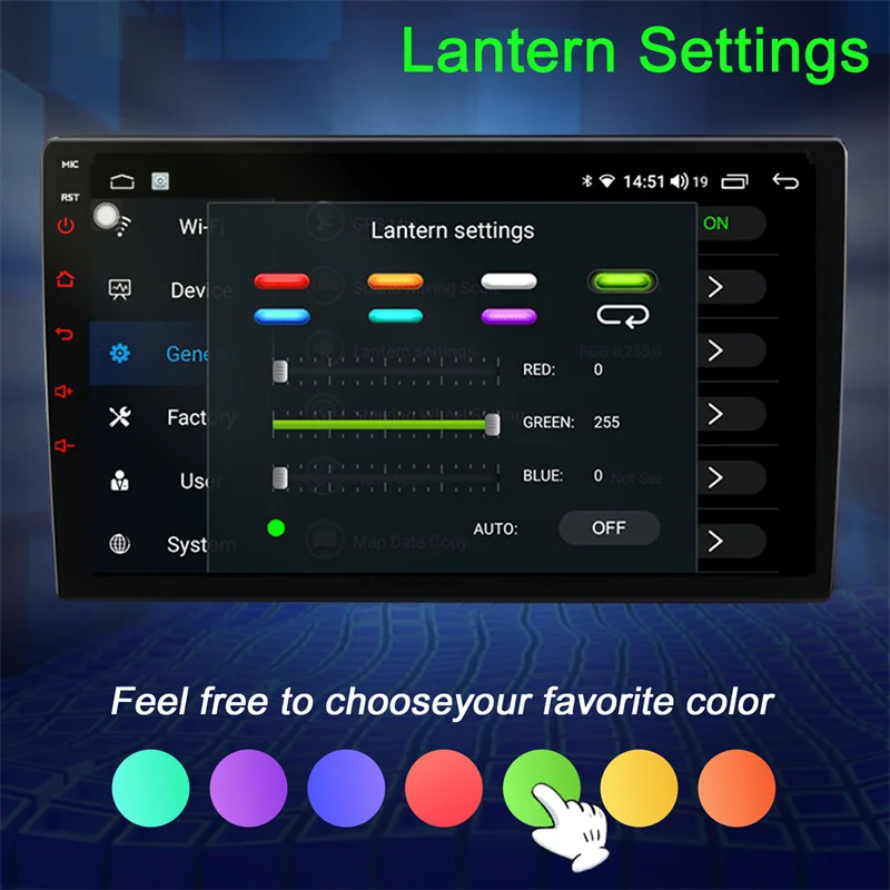 IYING автомобильный планшет Carplay Android Радио Мультимедийный Bluetooth авторадио радио FM