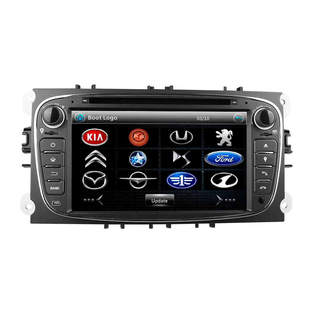 Дешевые 7 'ƈDin специальный автомобильный DVD плеер для Ford Focus/Mondeo/C MAX/S MAX/Galaxy 2007 2011