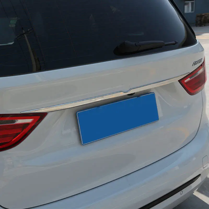 Задние задние губы украшения полоски для BMW 2 серии 218i F45 Gran Tourer 2014 2017|Лепнина