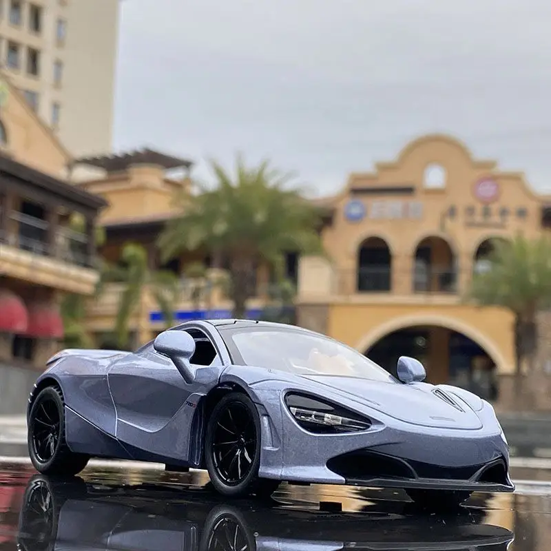 Модель автомобиля McLaren 720S металлическая из сплава в подарок на день рождения |
