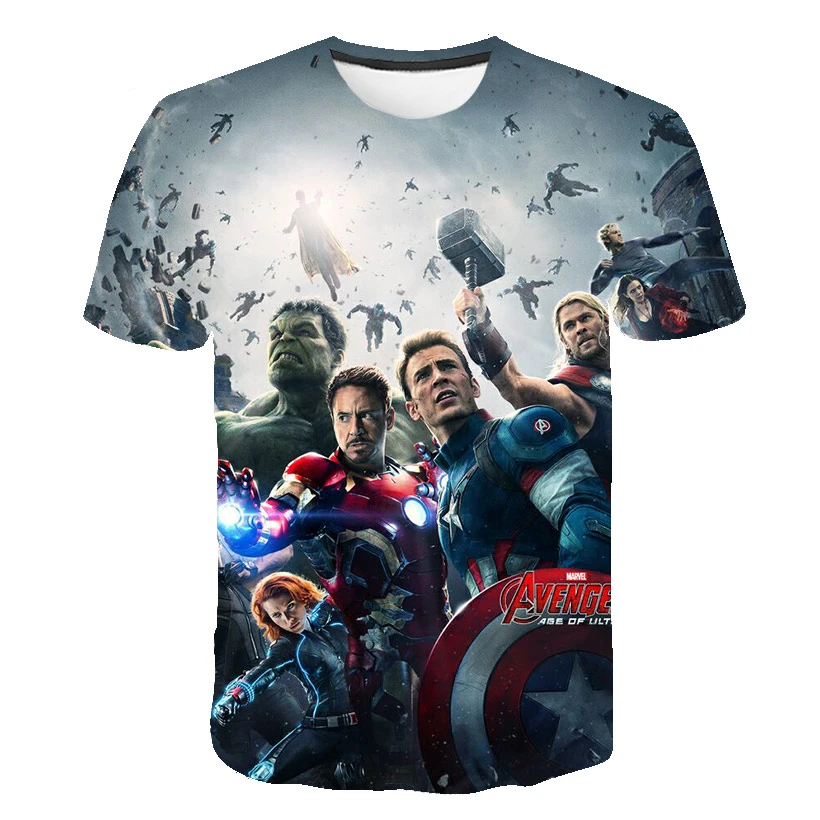 Летняя детская футболка одежда для мальчиков футболки с героями мультфильма