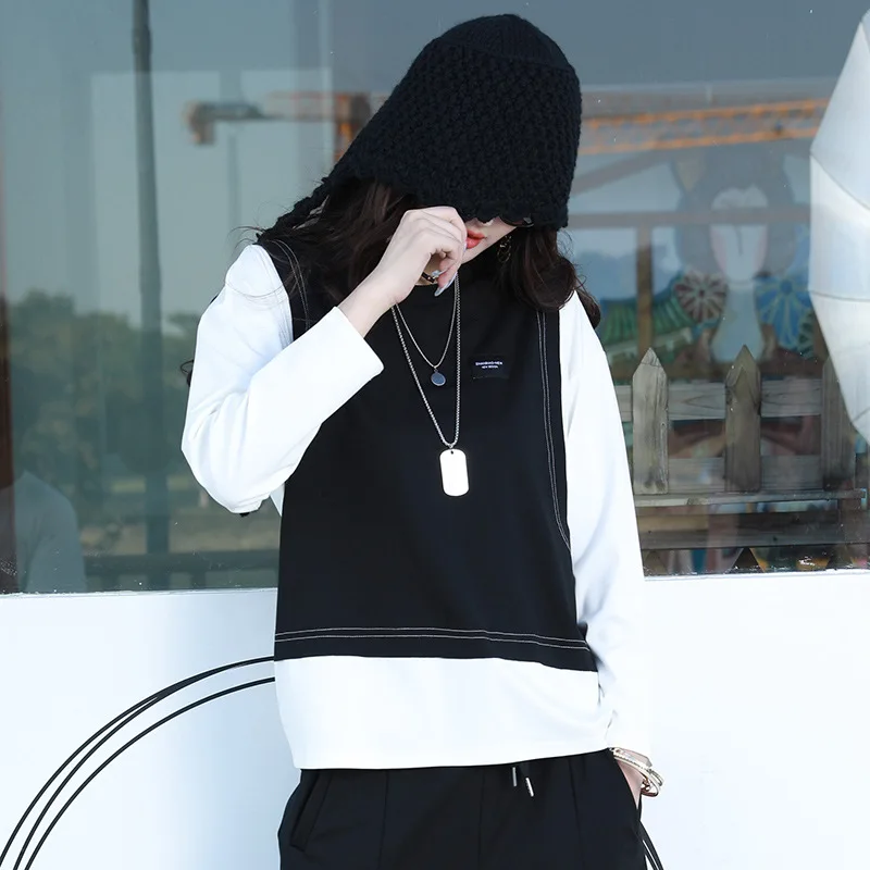 Max LuLu New British Fashion Style Spring Tops Ladies Vintage Casual Tee Shirts Women Black Loose T-shirts Fitness Punk Clothes | Женская