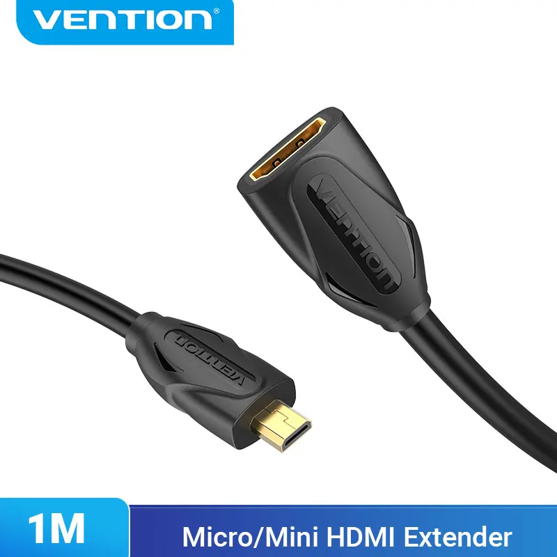 Vention HDMI Удлинительный кабель Micro Mini папа мама конвертер удлинитель для планшета