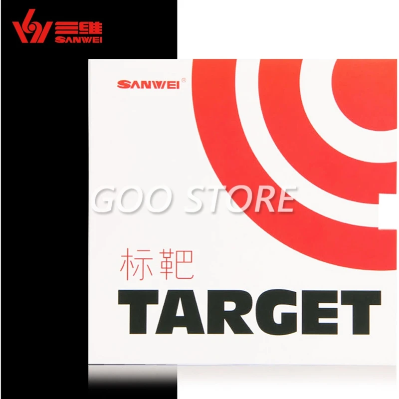 Резина для настольного тенниса SANWEI TARGET с оригинальной губкой пинг понга