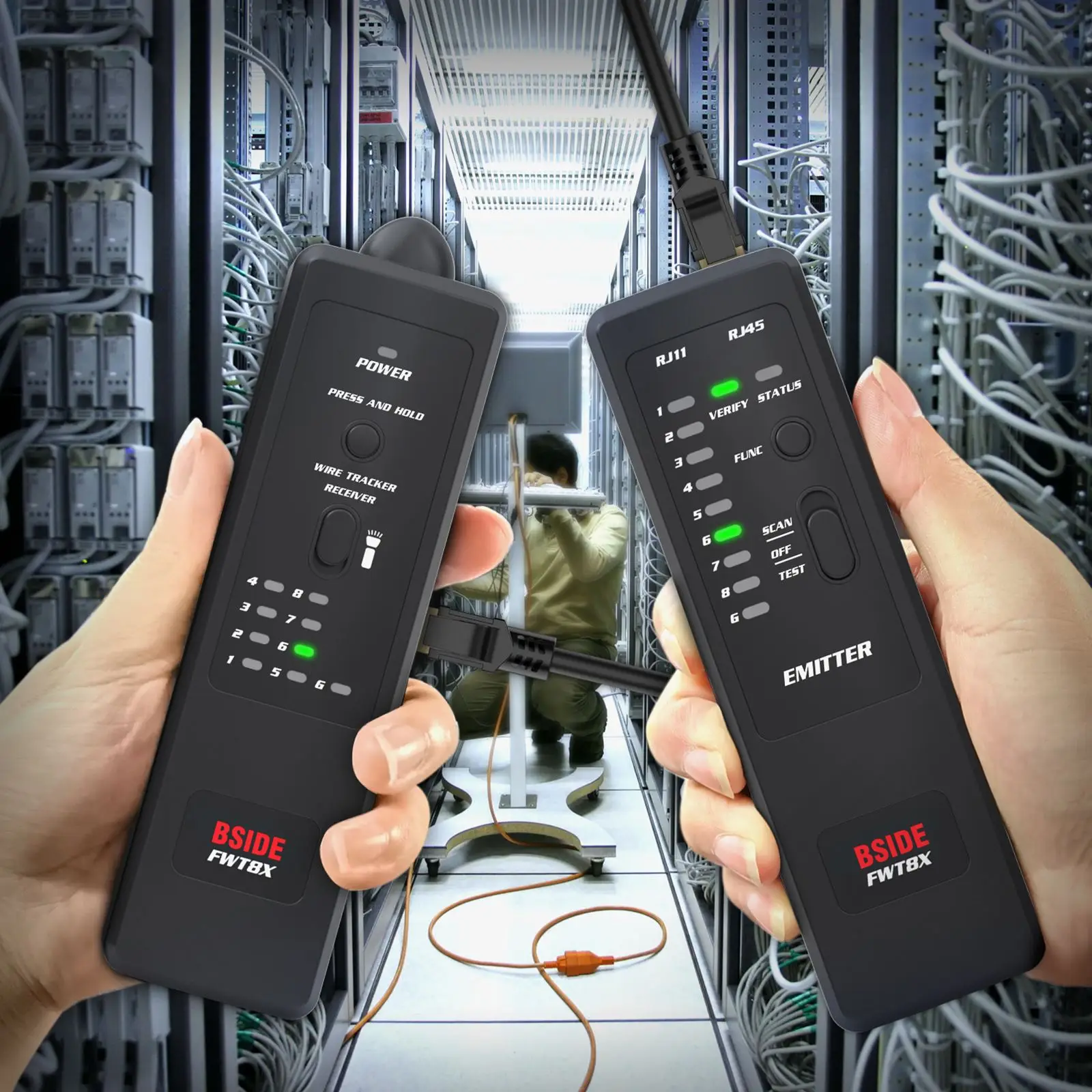 

FWT8X network line finder anti-interference pair line device telephone detector