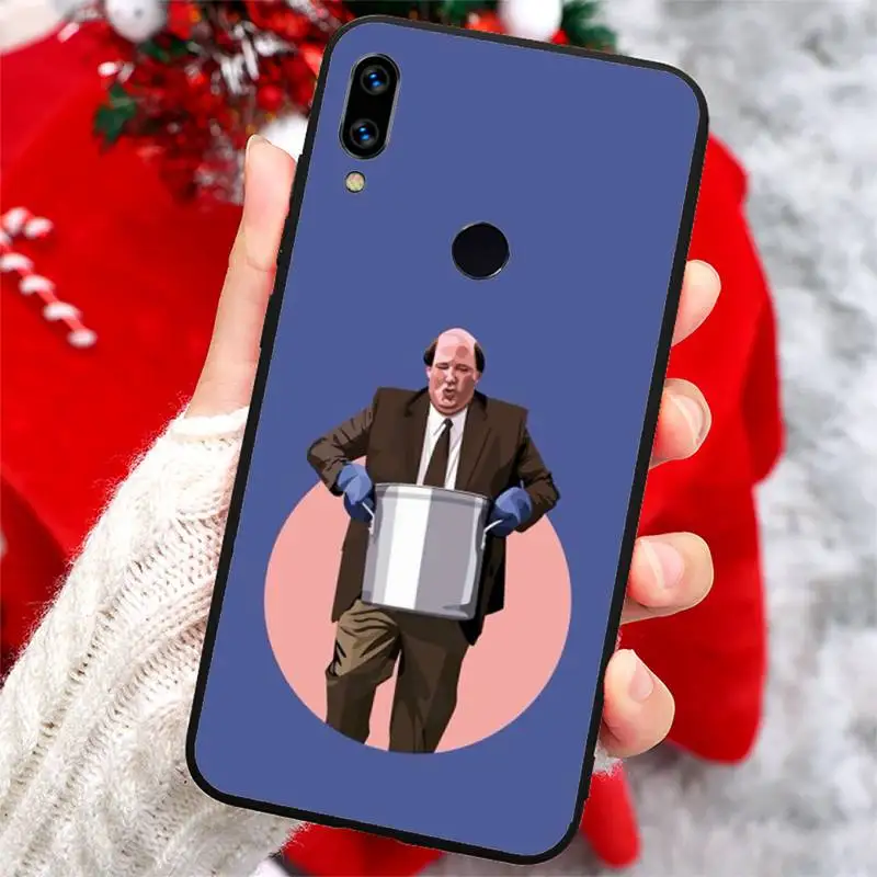 

The office tv show luxury brand shell Phone Case cover For Xiaomi Redmi note 7 8 9 t k30 max3 9 s 10 pro lite