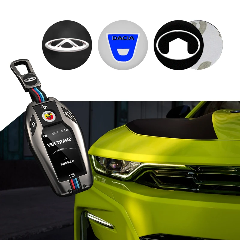 

10pcs Emblem Logo Car Key Sticker Shell Remote Fob Decals for Mercedes Benz Amg W124 W211 W212 W210 W203 W204 W126 W168 W169 Etc