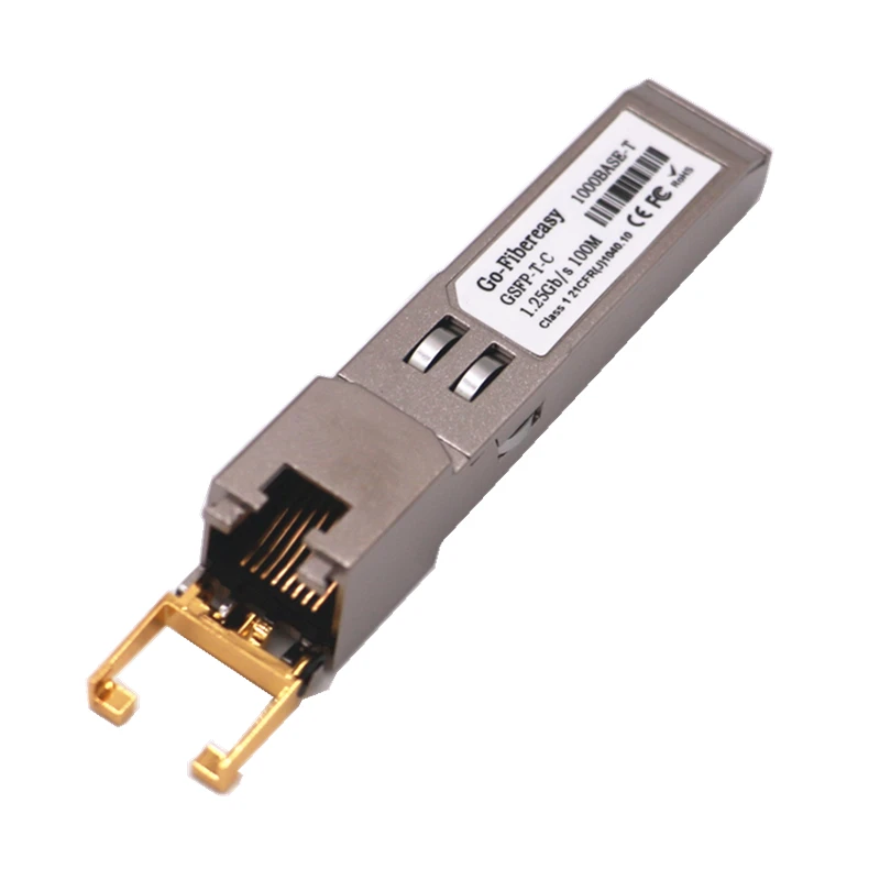 SFP RJ45 Gigabit Module 1000Mbps-TX SFP RJ45 Copper Switch Module Compatible with Cisco/Mikrotik SFP Fiber Optic Gigabit Module