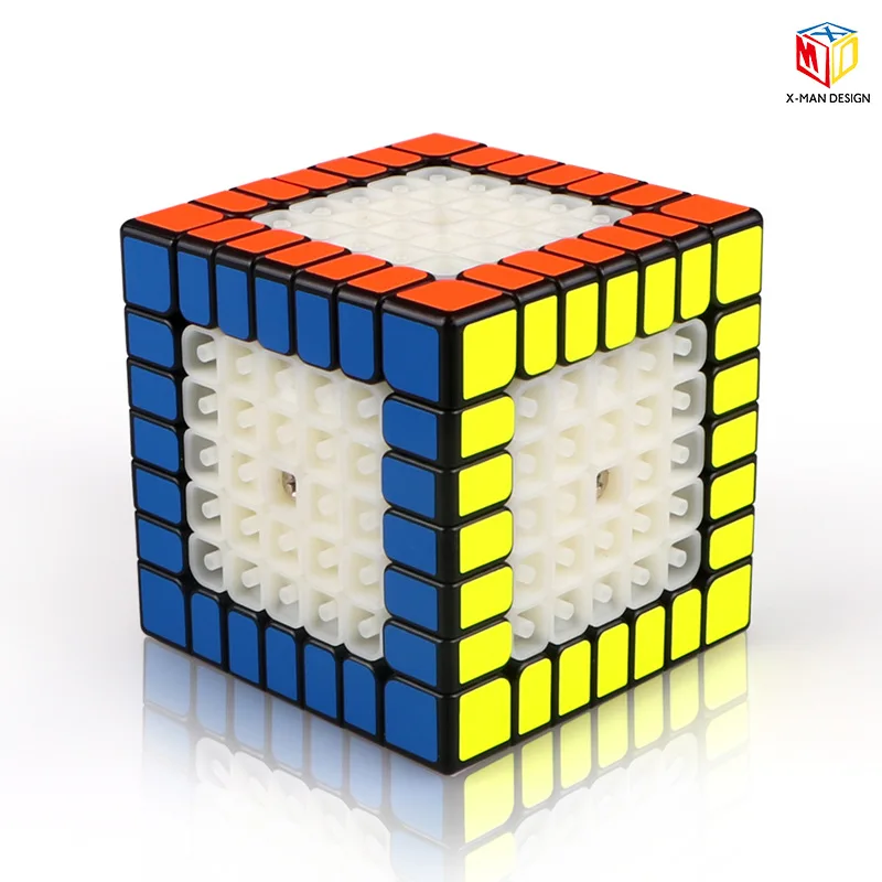 Qiyi X Man Design Spark M 7x7x7 волшебный Магнитный куб профессиональные магниты 7x7 скоростной