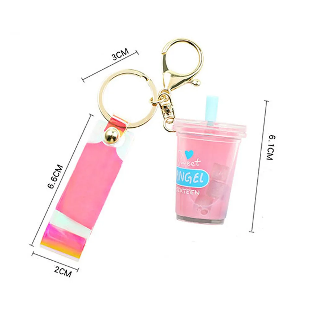 Креативный мини брелок для безалкогольных напитков чай из кокосового молока
