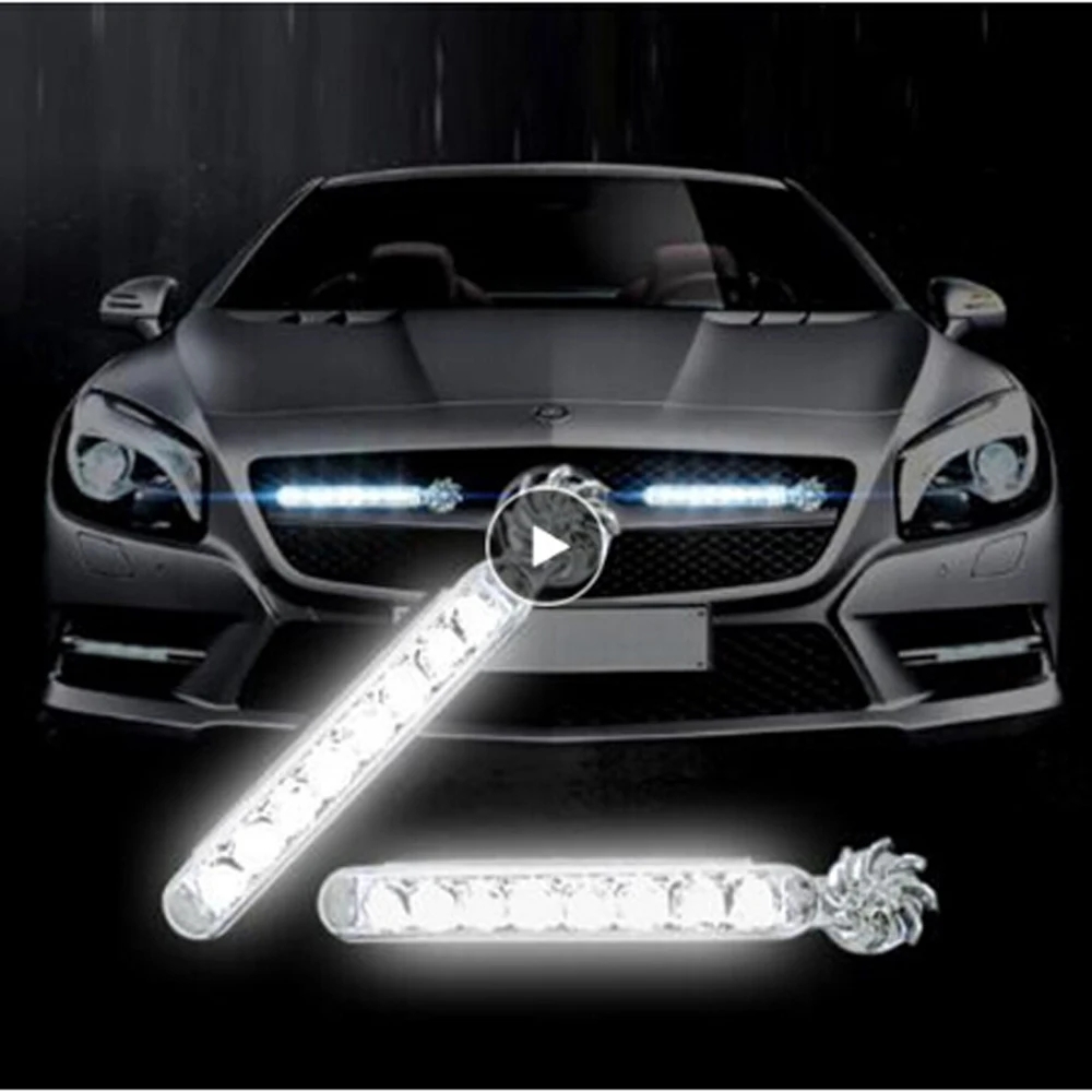 1 Pair LED Wind Powered Car Lamp Vehicle Light for Saab 9-3 9-5 9000 93 900 95 aero 9 3 42250 42252 9-2x 9-4x 9-7x | Автомобили и