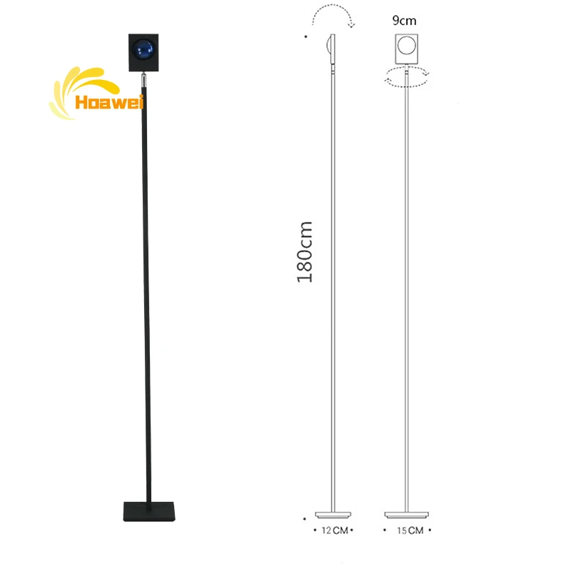 

Nordic LED Sunset Colorful Floor Lamp Rainbow Projection Atmosphere Floor Lights Lighting Home Indoor Decor Corner Standing Lamp
